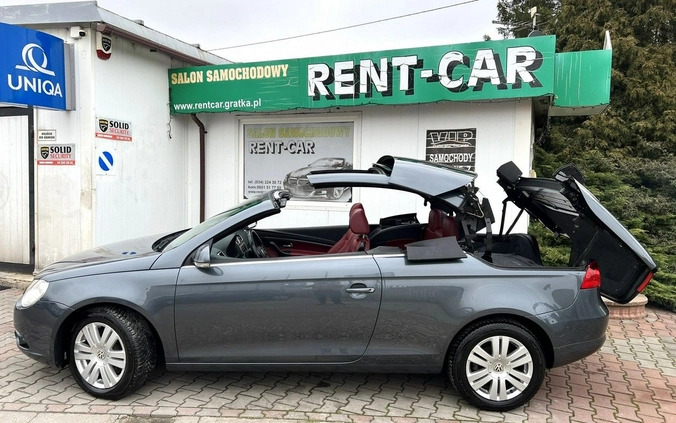 Volkswagen Eos cena 21900 przebieg: 195462, rok produkcji 2007 z Mrozy małe 596